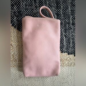 Leather BAGGU phone sling